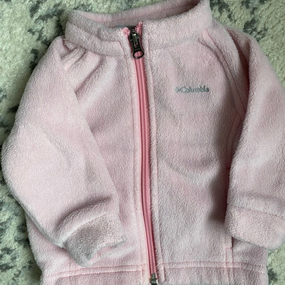 Columbia Pink Fleece Jacket